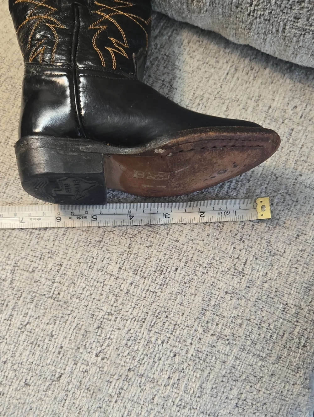 Botas Tejas stylish black